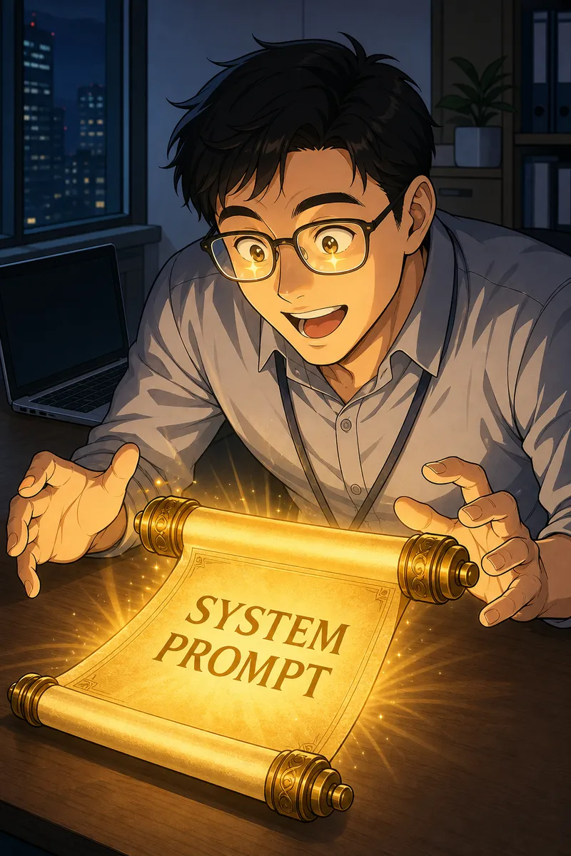 시스템 프롬프트의 발견